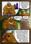 abdominal_bulge abs anal anal_penetration anthro anus balls bear biceps black_nose bongo_(dad) brown_body brown_fur bulge clothing comic dialogue dildo dildo_in_ass dildo_insertion dildo_sitting duo ear_piercing ear_ring father_(lore) father_and_child_(lore) father_and_son_(lore) fur genitals hair hi_res kyllo_(son) male mammal muscular muscular_anthro muscular_male nipples nude object_in_ass parent_(lore) parent_and_child_(lore) parent_and_son_(lore) patch_(fabric) pecs penetration penis piercing pubes ring_piercing sex_toy sex_toy_in_ass sex_toy_insertion son_(lore) text translated underwear white_hair yasser