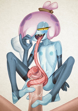 2_toes 4_fingers age_difference anthro armwear big_penis black_eyes blue_body blue_nipples blue_skin blush bodily_fluids breasts butt clothed clothed_female clothing countershade_feet countershade_torso countershading dripping duo elbow_gloves erection eyelashes feet fellatio female female_anthro female_on_human fingers first_person_view flat_chested foot_fetish foot_play footjob front_view genitals gesture gloves hair hair_over_eye hand_gesture handjob_gesture handwear human_on_anthro human_pov humanoid_genitalia humanoid_penis interspecies labia larger_human larger_male legs_up legwear legwear_only licking light-skinned_male light_body light_skin lingerie long_tongue looking_at_genitalia looking_at_penis male male/female male_human male_human/female_anthro male_on_anthro male_pov medium_hair mostly_nude multicolored_hair navel nipples older_human older_male older_male_and_younger_female one_eye_obstructed open_mouth oral organs partial_male penile penis penis_lick pink_hair ponytail purple_hair saliva saliva_drip saliva_on_penis saliva_string sex short_tail simple_background sitting size_difference slim small_breasts smaller_anthro smaller_female smile soles spread_legs spreading stirrup_legwear stockings stockings_only stomach suggestive suggestive_gesture tail teeth text thigh_highs toes tongue tongue_around_penis tongue_out tongue_wrap tonguejob two_tone_hair vulva white_background yellow_sclera young young_anthro young_female younger_anthro younger_female xu53r amphibia_(series) disney disney_channel maddie_flour amphibian frog human mammal 2025 url