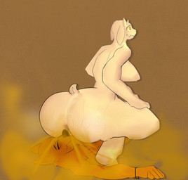 anthro butt_sniffing facesitting fart fart_cloud fart_fetish fart_sniffing farting_on_another farting_on_face female gas male male/female musk sitting_on_another smelly sniffing vixyskonk undertale_(series) toriel bovid caprine goat mammal hi_res