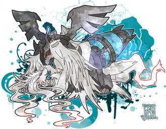 ambiguous_gender blue_eyes dragon fur kann1kura_(kanna) legendary_pokémon nintendo pokémon red_eyes reshiram video_games yellow_eyes zekrom
Rating: Questionable
Score: 7
User: DeltaFlame
Date: October 18, 2014 ambiguous_gender blue_eyes dragon fur kann1kura_(kanna) legendary_pokémon nintendo pokémon red_eyes reshiram video_games yellow_eyes zekrom
Rating: Questionable
Score: 7
User: DeltaFlame
Date: October 18, 2014