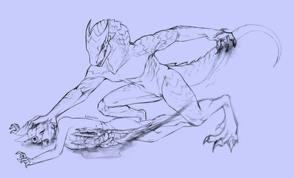 anthro blood bodily_fluids bone breast_mutilation claws death disembowelment dissection duo exposed_bone exposed_breast_tissue exposed_muscle exposed_organs fur gore gore_focus guts intestines killing male male/male male_death mutilation open_mouth organ_removal organs rib_cage simple_background smile tail teeth vivisection kabarga mythology canid canine dragon fox mammal mythological_creature mythological_scalie scalie absurd_res digital_media_(artwork) hi_res monochrome sketch