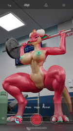 anthro anus barbell bottle breasts container crouching ear_piercing ear_ring electronics exercise exercise_equipment female genital_focus genitals green_eyes horn inside jewelry low-angle_view nipples nude phone piercing red_body ring_piercing solo spread_legs spreading squats vulva vulva_focus water_bottle weightlifting weights workout worm's-eye_view dododragon56 blender_cycles meep_the_kobold_(character) kobold reptile scalie 3d_(artwork) 3d_animation 9:16 animated blender_(artwork) digital_media_(artwork) hi_res no_sound short_playtime webm