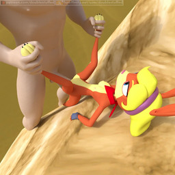 abdominal_bulge anthro anthro_penetrated blonde_hair breasts duo female female_focus female_on_human female_penetrated fur genitals hair human_on_anthro human_penetrating human_penetrating_anthro interspecies larger_human larger_male lying male male/female male_on_anthro male_penetrating male_penetrating_female nipples on_back outside penetration penile penile_penetration penis penis_in_vagina sex size_difference smaller_anthro smaller_female solo_focus spread_legs spreading vaginal vaginal_penetration vulva doublestuffed jak_and_daxter naughty_dog sony_corporation sony_interactive_entertainment tess_(jak_and_daxter) human mammal mustelid ottsel 1:1 2019 3d_(artwork) 3d_animation animated digital_media_(artwork) hi_res no_sound short_playtime video