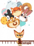 animal_balloon animal_ear_balloon anthro balloon balloon_with_face dessert donut_balloon doughnut eyewear food food_balloon food_print fur holding_balloon holding_object inflatable male pastry pattern_balloon print_balloon shaped_balloon simple_background spotted_balloon striped_balloon sunglasses text torus_balloon wu_liang_tuanzi big_hero_6 disney zootopia baymax benjamin_clawhauser finnick_(zootopia) judy_hopps nick_wilde canid canine cheetah felid feline fennec_fox fox lagomorph leporid mammal rabbit red_fox true_fox copyright_name