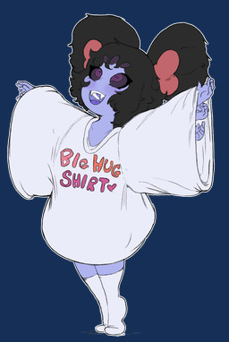 5_eyes 5_fingers 6_arms biped black_hair black_sclera blue_body blue_skin clothing cute_fangs double_bun fangs female fingers footwear hair heart_symbol hug_invitation hug_request multi_arm multi_eye multi_limb oversized_clothing oversized_shirt oversized_topwear purple_eyes requesting shirt simple_background smile socks solo spread_arms standing t-shirt teeth text text_on_clothing tiptoes topwear transparent_background white_clothing white_shirt white_t-shirt white_topwear gcfmug undertale undertale_(series) muffet animal_humanoid arachnid arachnid_humanoid arthropod arthropod_humanoid humanoid spider_humanoid alpha_channel hi_res