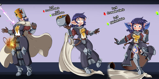 anus armor belt blue_body blush breasts cape chainmail clothing female gameplay_mechanics genitals gloves growth hair hand_on_breast handwear holding_lamp horn horn_growth human_to_humanoid humanoid_pointy_ears level_drain level_up mask masturbation nipples not_furry nude pointy_ears purple_hair short_stackification shortstack shrinking simple_background size_transformation smile solo species_transformation surprised tail tail_growth text tongue tongue_out transformation vaginal vaginal_masturbation vulva little_b0t human humanoid imp mammal 2024 absurd_res digital_media_(artwork) english_text hi_res long_image sequence wide_image