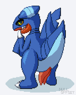 2_penises animal_genitalia animal_penis claws erection feral genitals hemipenes looking_at_viewer male multi_genitalia multi_penis nude open_mouth penis simple_background solo tail nulloffset mythology nintendo pokemon dragon gabite generation_4_pokemon mythological_creature mythological_scalie pokemon_(species) scalie 2018 digital_media_(artwork) pixel_(artwork)