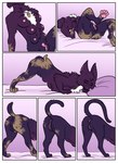 all_fours animal_genitalia animal_pussy breasts cursed_object feline_genitalia feline_paws feline_pussy female feral fur genitals human_to_feral lying nipples nude on_back pawpads paws permanent permanent_transformation pussy smile solo species_transformation tail transformation bubbeh celtic_mythology european_mythology mythology cat-sith domestic_cat felid feline felis mammal mythological_creature absurd_res comic digital_media_(artwork) hi_res