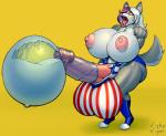 american_flag anthro balls big_balls big_breasts big_penis bodily_fluids breasts canid canine canis clothing condom condom_balloon cum cumshot domestic_dog ejaculation erection excessive_cum excessive_genital_fluids filled_condom fingerless_gloves genital_fluids genitals gloves gynomorph handwear huge_balls huge_breasts huge_penis humanoid_genitalia humanoid_penis husky hyper hyper_balls hyper_breasts hyper_genitalia hyper_penis intersex mammal masturbation muscular muscular_anthro muscular_gynomorph muscular_intersex nipples nordic_sled_dog orgasm penis purgy sexual_barrier_device simple_background solo spitz standing thick_thighs underwear united_states_of_america vein veiny_penis victoria_viper wearing_condom yellow_background