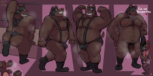 age_difference anthro arm_hair armpit_hair aroused aroused_by_another aroused_face aroused_male aroused_smile bedroom_eyes belly belly_hair biceps big_butt big_muscles black_boots black_clothing black_footwear black_mask bodily_fluids body_hair body_worship boots breath briefs brown_body brown_fur bulge butt butt_hair chest_hair clothing cocky cocky_grin combat_boots dialogue dominant dominant_anthro dominant_male duo erection facial_hair fangs fangs_bared fighting_ring fist flexing flexing_bicep flexing_both_biceps flexing_muscles flexing_pecs flirting flirting_look footwear fur genitals hairy_legs heart_eyes heart_symbol hearts_around_body hearts_around_head larger_anthro larger_male leg_hair looking_at_another looking_at_partner looking_back looking_back_at_another looking_back_at_partner lucha_libre_mask luchador male male/male manly mask masked_male musclegut muscular muscular_anthro muscular_male musk musk_worship musky_body musky_butt musky_penis narrowed_eyes nipples older_anthro older_male one_eye_closed pecs penis pink_clothing pink_shirt pink_topwear pose presenting presenting_hindquarters presenting_pecs presenting_penis pubes scent_play seduced seductive shirt shoes showing_off_muscles size_difference smaller_anthro smaller_male sniffing sniffing_clothes sports_mask sportswear stubble submissive submissive_anthro submissive_male sweat sweatdrop sweaty_arms sweaty_back sweaty_belly sweaty_butt sweaty_chest sweaty_clothing sweaty_face sweaty_genitalia sweaty_legs sweaty_penis tail tail_motion tailwag teasing teeth tenting text thick_arms thick_thighs topwear tough_guy underwear white_briefs white_clothing white_underwear wink winking_at_another winking_at_partner wrestler wrestler_costume wrestling wrestling_clothing wrestling_gear wrestling_mask wrestling_outfit wrestling_singlet younger_anthro younger_male danyredlion alberto_(bowserboy101) emilio_(bowserboy101) canid canine canis domestic_dog mammal digital_media_(artwork) english_text hi_res father_(lore) father_and_child_(lore) father_and_son_(lore) incest_(lore) parent_(lore) parent_and_child_(lore) parent_and_son_(lore) son_(lore)