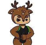 anthro antlers balls blush bodily_fluids brown_body brown_fur bulge clothing cum cum_in_clothing cum_in_pants cum_through_clothing cum_through_pants erection fur genital_fluids genitals half-closed_eyes horn looking_at_viewer male masturbation mouthless narrowed_eyes one_eye_closed penis simple_background solo stroking_penis sweat wet wet_clothing phant0mhat pixile_studios super_animal_royale deer mammal 2021 absurd_res digital_media_(artwork) hi_res sketch