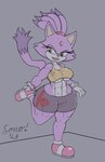 abs alternate_costume athletic_wear big_breasts big_butt bottomwear branding breasts butt clothing female footwear muscular muscular_female muscular_thighs shirt shoes shorts tank_top thick_thighs topwear under_boob wide_hips workout_outfit sonomatic sega sonic_the_hedgehog_(series) blaze_the_cat felid feline mammal absurd_res hi_res sketch