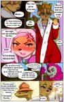 absurd_res anthro blush canid canine choker clothed clothing comic crown dialogue disney english_text felid femboy fox group headgear hi_res horn inuzu jewelry lion maid_marian male mammal necklace pantherine prince_john red_fox reptile rhinoceros robin_hood_(disney) royalty scalie scar sir_hiss snake speech_bubble text thick_thighs true_fox wide_hips