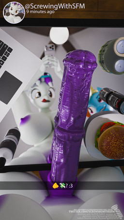 amber_eyes animal_genitalia animal_penis anthro areola balls breasts burger caption cellphone computer duo electronics equine_genitalia equine_penis erection food genitals gynomorph horn intersex laptop medial_ring nipples penis phone plate purple_penis reflection smartphone solo tongue tongue_out screwingwithsfm coca-cola friendship_is_magic hasbro my_little_pony mythology fan_character rainbow_dash_(mlp) screw_(character) equid equine mammal mythological_creature mythological_equine unicorn 3d_(artwork) absurd_res digital_media_(artwork) hi_res
