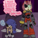 1_eye all_fours anthro ballbusting balls biped blue_body blue_fur cock_and_ball_torture cybernetics duo ears_down female fur genital_torture genitals green_eyes machine pink_body pink_fur pivoted_ears speech_bubble text ghostspookygoo netflix sega sonic_prime sonic_the_hedgehog_(series) rusty_rose sonic_the_hedgehog cyborg eulipotyphlan hedgehog mammal 1:1 2023 english_text full-length_portrait portrait male_(lore)