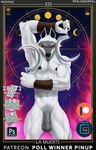 abs anthro balls black_nipples black_sclera card darkened_balls darkened_genitalia darkened_penis death_(tarot) fire fire_background flaccid foreskin fortune_telling fur genitals holding_object holding_weapon humanoid_genitalia humanoid_penis long_foreskin looking_at_viewer major_arcana male muscular muscular_male nipples nude pecs penis pose red_eyes sickle solo tarot tarot_card text unretracted_foreskin vein veiny_penis weapon white_body white_fur spelunker_sal dreamworks puss_in_boots_(franchise) death_(puss_in_boots) canid canine canis mammal wolf english_text spanish_text translated