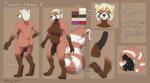 anthro auto_vore backsack balls big_breasts big_penis blonde_hair breasts brown_body brown_fur claws digitigrade erection fangs fur genitals gynomorph hair half-erect heterochromia huge_breasts huge_penis hyper intersex long_tail long_tongue nipples nude orange_body orange_fur ouroboros overweight overweight_anthro overweight_gynomorph overweight_intersex pawpads penile_spines penis piercing purple_eyes red_eyes silver_hair slightly_chubby solo tail tail_fetish tail_mouth tail_play tail_vore teeth text tongue unusual_anatomy unusual_tail unusual_vore vore vouroboros white_body white_fur wolfytg tianzhen_xianhua ailurid mammal red_panda tailmouth_(species) 2015 cel_shading english_text model_sheet shaded herm_(lore)