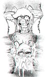 2021 abigail_(peculiart) absurd_res ahegao amber_(peculiart) animal_humanoid anthro balls balls_deep biped black_and_white blush bodily_fluids canid canid_humanoid canine canine_humanoid chromatic_aberration collar cum cum_from_ear cum_from_eyes cum_from_nose cum_in_ear cum_in_nose cum_inside cumshot double_penetration ear_penetration ejaculation erection faceless_character female female_penetrated fucked_silly genital_fluids genitals group gynomorph_(lore) hair hi_res human human_on_humanoid humanoid interspecies looking_pleasured male male/female mammal mammal_humanoid mindfuck monochrome mouse_humanoid murid murid_humanoid murine murine_humanoid peculiart penetration penile penile_penetration penis penis_in_ear rodent rodent_humanoid sciurid sciurid_humanoid sex short_hair tree_squirrel_humanoid trio vein veiny_penis