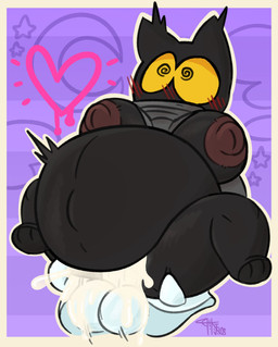 anthro balls blush bodily_fluids breasts cum cum_drip cum_from_vagina cum_in_vagina cum_inflation cum_inside dripping duo female genital_fluids genitals inflation leaking_cum male male/female nipples penetration penis sex shortstack vaginal vaginal_penetration vulva pknoel google google_doodle magic_cat_academy momo_(google) domestic_cat felid feline felis ghost mammal spirit 2022 absurd_res hi_res