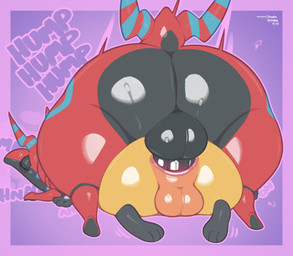 2_horns 3_toes 4_fingers anal anal_fluids anal_penetration anthro anthro_on_anthro anthro_penetrated anthro_penetrating anthro_penetrating_anthro anthrofied backsack balls big_balls big_butt black_balls black_body black_eyelids black_markings black_penis black_perineum black_skin blue_balls blue_body blue_skin bodily_fluids border butt butt_size_difference curvy_figure darkened_balls darkened_genitalia darkened_penis deep_penetration dominant duo erection eyelashes eyes_closed facial_markings feet femboy fingers from_behind_position fur genital_raphe genitals glistening glistening_balls glistening_body glistening_butt glistening_genitalia glistening_legs glistening_penis glistening_perineum glistening_skin glistening_tail glistening_thighs gloves_(marking) hand_spike head_markings horn huge_butt huge_thighs humanoid_genitalia humanoid_hands humanoid_penis jockey_position larger_anthro larger_dom larger_male looking_pleasured lying_on_another male male/male male_anthro male_penetrated male_penetrating male_penetrating_male markings motion_lines mouthless multicolored_body multicolored_skin nude onomatopoeia open_mouth open_smile outline penetration penile penile_penetration penis penis_in_ass perineum pink_tongue pokemorph prone_bone_position purple_background purple_markings purple_penis raphe_(anatomy) rear_view red_tail scrotal_raphe sex shaft_divide side_view simple_background sitting sitting_on_another size_difference small_tail smaller_anthro smaller_male smile snout solo_focus sound_effects spikes spikes_(anatomy) sweat sweaty_balls sweaty_butt sweaty_genitalia tail tan_body tan_border tan_fur tan_outline text thick_thighs toes tongue two_tone_body two_tone_skin two_tone_tail wide_hips yellow_body yellow_fur frumples nintendo pokemon arthropod canid canine canis generation_4_pokemon generation_5_pokemon insect lucario mammal pokemon_(species) scolipede shiny_pokemon 2025 artist_name colored dated digital_drawing_(artwork) digital_media_(artwork) english_text hi_res shaded signature