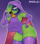 armwear big_breasts breasts cape clothing domino_mask elbow_gloves eyemask eyewear female front_view gloves hair hair_over_eye handwear huge_breasts leaf leaf_hair legwear leotard mask not_furry plant plant_hair pseudo_hair purple_background purple_cape purple_clothing purple_eyes purple_gloves purple_handwear purple_hood purple_legwear purple_leotard purple_thigh_highs simple_background siphon_(anatomy) solo thick_thighs thigh_highs wide_hips katoneko electronic_arts plants_vs._zombies plants_vs._zombies_heroes popcap_games green_shadow elemental_creature elemental_humanoid flora_fauna humanoid peashooter_(pvz) plant_humanoid 2024 hi_res