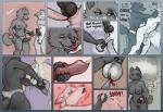 after_sex anal anal_penetration animal_genitalia animal_penis anthro anthro_on_anthro anus ball_grab ball_tugging balls bdsm black_body black_fur blood blood_from_penis blush bodily_fluids bondage border bound bound_to_object breasts canine_genitalia canine_penis castration cock_and_ball_torture countershading cum cumshot dialogue dildo dominant dominant_female duo ejaculation erection exposed_testicle eyes_closed female forced fur genital_fluids genital_mutilation genital_removal genital_torture genitals gore gore_focus gradient_border holding_another's_knot holding_another's_penis holding_balls holding_knot holding_penis humiliation involuntary_orgasm knife knot knot_grab licking looking_at_another loose_anus lube male male/female male_penetrated monorchid mutilation nipples nude object_in_ass onomatopoeia orange_body orange_fur orgasm partial_castration pegging penetration penis penis_grab plant restrained saggy_balls severed_body_part severed_genitals severed_testicle sex sex_toy sex_toy_in_ass sex_toy_insertion sex_toy_penetration sheath slit_scrotum slit_sheath sound_effects strapon tasting testicle_in_hand text tongue tongue_out toying_partner tree vein veiny_penis violence white_body white_countershading white_fur lenexwants canid canine fox mammal comic digital_media_(artwork) english_text restricted_palette