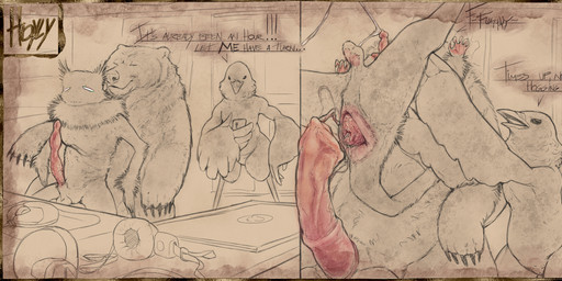 5_fingers abdominal_bulge anal anal_penetration anal_prolapse anatomically_correct anatomically_correct_genitalia anatomically_correct_penis animal_genitalia animal_penis anthro anthro_on_feral anthro_on_top anthro_penetrated anus aroused balls beak bear_ears bed bed_sheet bedding bedroom bestiality big_anus big_balls big_penis biped bodily_fluids butt cellphone chair chair_position claws cloaca cloacal cloacal_penetration close-up computer computer_desk computer_mouse cum cumshot desk detailed_anus detailed_background dialogue digitigrade dominant dominant_male door ejaculation electronics erection feathered_wings feathers feral feral_on_bottom feral_penetrating feral_penetrating_anthro feral_penetrating_male finger_claws fingers from_behind_position fur furniture furry_tail gaping gaping_anus genital_fluids genitals group group_sex hair headphones holding_object inside interspecies laptop large_penetration leaking_precum lifting lifting_another lifting_person lifting_up logo long_penis long_tail male male/male male_anthro male_feral male_on_bottom male_on_feral male_penetrated male_penetrating male_penetrating_male mane mane_hair mattress mousepad no_pupils nude on_bottom on_top open_mouth orgasm pawpads paws penetration penile penile_penetration penis penis_in_ass penis_in_cloaca phone plantigrade precum precum_from_penis precum_in_ass precum_inside precum_on_penis precum_on_self precum_string prehensile_tail prolapse puffy_anus pull_out quadruped rear_view ribbed_penis sex sheath short short_ears short_fur simple_background sitting sitting_in_lap size_difference skinny skinny_anthro skinny_male slightly_chubby slightly_chubby_anthro slightly_chubby_male small_balls small_ears small_sheath smartphone submissive submissive_male table tail tail_anus tail_tuft teeth text textured_background thick_penis thin_penis thin_tail three-quarter_view threesome tight_balls toe_claws tongue trio tuft unusual_anatomy unusual_genitalia unusual_penis ursine_ears ursine_genitalia ursine_penis vein veiny_penis wings hdyly kuruk_(character) seraphix wren_(kuruk) avian bear bird black-billed_magpie brown_bear corvid cryptid grizzly_bear holarctic_magpie magpie_(corvid) mammal oscine passerine ursidae ursine 2025 absurd_res artist_logo artist_name digital_drawing_(artwork) digital_media_(artwork) english_text hi_res signature sketch