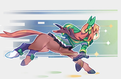 clothed clothed_taur clothing female green_clothing green_ribbon hair long_hair running solo taurification oldnight cygames european_mythology greek_mythology mythology uma_musume_pretty_derby silence_suzuka_(pretty_derby) centaur equid equid_taur humanoid_taur mammal mammal_taur taur hi_res
