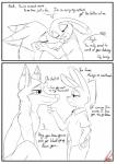 2018 absurd_res anthro black_and_white blood bodily_fluids canid canine clothed clothing comic disney english_text female fox fur hi_res judy_hopps lagomorph leporid male mammal monochrome nick_wilde profanity rabbit shadowponi tears text topless zootopia