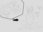 4_toes abs anthro anthro_on_anthro anthro_penetrated anthro_penetrating anthro_penetrating_anthro arm_spikes belly big_belly big_breasts bodily_fluids breasts breath crossgender cum cum_inside cutaway dialogue duo ejaculation elbow_spikes feet female female_on_bottom female_penetrated from_front_position full_body_view fur genital_fluids hair hair_bun impregnation leg_wrap male male/female male_on_top male_penetrating male_penetrating_female mating_press muscular muscular_female muscular_male navel nipples on_bottom on_top open_mouth ovum panting penetration penile penile_penetration penis_in_pussy pregnant pregnant_female sex shaking shoulder_spikes simple_background smug_grin speech_bubble sperm_cell spiked_tail spikes spikes_(anatomy) tail text toes vaginal vaginal_penetration yoga_mat novah_ikaro mayternity mayternity_2025 mythology nick_(chevyw) novah_ikaro_(character) bear canid canine canis dragon hybrid mammal mythological_creature mythological_scalie scalie wingless_dragon wolf 4:3 absurd_res english_text hi_res monochrome