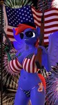 american_flag american_flag_bikini anthro big_breasts bikini breasts clothing cutie_mark eyewear female flag_bikini flagpole glowing glowing_eyes gun handgun navel prosthetic prosthetic_limb ranged_weapon revolver smile smirk solo spread_wings sunglasses swimwear tail two-piece_swimsuit united_states_of_america weapon wide_hips wings kamimation hasbro my_little_pony mythology fan_character equid equine mammal mythological_creature mythological_equine pegasus 3d_(artwork) 9:16 blender_(artwork) digital_media_(artwork) hi_res