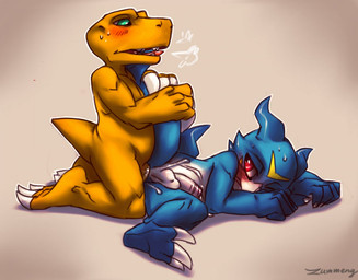 agumon anal anal_penetration balls bandai blush claws colored cum cum_on_self cum_on_stomach cum_splatter digimon dinosaur dripping duo eye_contact green_eyes kneeling leg_glider_position leg_grab lying male male/male nude on_side one_eye_closed one_leg_up panting penetration penis raised_leg red_eyes scalie sex simple_background sweat uncut veemon zummeng
Rating: Explicit
Score: 19
User: Circeus
Date: February 27, 2014 agumon anal anal_penetration balls bandai blush claws colored cum cum_on_self cum_on_stomach cum_splatter digimon dinosaur dripping duo eye_contact green_eyes kneeling leg_glider_position leg_grab lying male male/male nude on_side one_eye_closed one_leg_up panting penetration penis raised_leg red_eyes scalie sex simple_background sweat uncut veemon zummeng
Rating: Explicit
Score: 19
User: Circeus
Date: February 27, 2014
