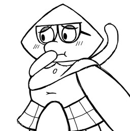 anthro blush blush_lines bottomwear clothed clothing clothing_lift duo eyewear feeling_up female glasses male male/female navel shirt shirt_lift skirt slightly_chubby slightly_chubby_female topwear young sirbrownbear nickelodeon spongebob_squarepants the_patrick_star_show patrick_star squidina_star aquatic asterozoan cephalopod coleoid decapodiform echinoderm mollusk squid starfish hi_res line_art monochrome brother_(lore) brother_and_sister_(lore) incest_(lore) sibling_(lore) sister_(lore)