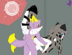 2_tails anthro anthro_on_anthro anthro_penetrated anthro_penetrating anthro_penetrating_anthro anus arm_tuft backsack balls biped black_ears black_markings black_spots blue_eyes blush brown_eyes cheek_tuft cutaway dipstick_tail duo erection facial_tuft foreskin from_behind_position fur genitals gloves_(marking) grey_background grey_body grey_fur hand_under_leg impregnation internal intersex intersex/male intersex_penetrated leaning leaning_forward leg_tuft logo looking_at_another looking_at_partner male male_penetrating male_penetrating_intersex male_penetrating_maleherm maleherm maleherm/male maleherm_penetrated markings multi_tail multicolored_body multicolored_fur multicolored_tail nude ovum penetration penis purple_body purple_fur purple_markings pussy sex shoulder_tuft simple_background slim sperm_cell spots standing tail tail_markings textless tuft two_tone_body two_tone_fur vaginal vaginal_penetration white_body white_fur wing_markings wings yellow_body yellow_ears yellow_fur yellow_markings hiroketzio janus_zephyrine mike_(hiroketzio) exadian 2021 absurd_res archived_source artist_logo hi_res