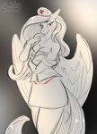 anthro blush breasts clothing costume female nurse nurse_clothing reward shy solo thong underwear wings sunny_way friendship_is_magic hasbro my_little_pony mythology patreon fluttershy_(mlp) equid equine horse mammal mythological_creature mythological_equine pegasus pony digital_drawing_(artwork) digital_media_(artwork) hi_res sketch