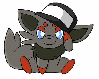 blue_eyes cute fur hat headwear looking_at_viewer nintendo pokémon sitting smile solo video_games zorua
Rating: Safe
Score: 0
User: ZoruaLeader101
Date: April 13, 2014