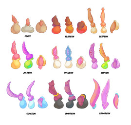 animal_genitalia animal_penis balls canine_genitalia canine_penis erection evolutionary_family feral genital_piercing genital_shot genitals knot male penis penis_piercing penis_shot piercing ring sheath species_sheet text zero_pictured clockstops3am conditional_dnp nintendo pokemon canid canine canis eevee eeveelution espeon flareon generation_1_pokemon generation_2_pokemon generation_4_pokemon generation_6_pokemon glaceon jolteon leafeon mammal pokemon_(species) shiny_pokemon sylveon umbreon vaporeon colorful_theme model_sheet