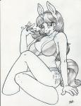 anthro anthrofied biped bra breasts cleavage clothed clothing cutie_mark female horn panties pose sitting solo underwear bhawk friendship_is_magic hasbro my_little_pony mythology twilight_sparkle_(mlp) equid equine mammal mythological_creature mythological_equine unicorn 2018 monochrome traditional_media_(artwork)