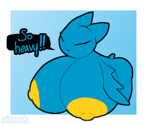 annoyed anthro areola big_areola big_breasts big_butt blue_body breast_rest breasts butt dialogue eyelashes eyes_closed female female_anthro frown huge_breasts hyper hyper_breasts loli nipples nude nude_anthro nude_female oppai_loli simple_background solo speech_bubble tail text wings yellow_areola young young_anthro young_female pincoosh cartoon_network mao_mao:_heroes_of_pure_heart adorabat bat mammal 2025 digital_media_(artwork) english_text hi_res signature