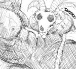 2018 anthro black_and_white clothed clothing comic drugs duo english_text eyes_closed hladilnik horn jockstrap male male/male mammal monochrome muscular muscular_male nipples rodent simple_background size_difference skaven sniffing text topless underwear warhammer_(franchise) warhammer_fantasy warpstone white_background