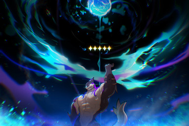 abs anthro barazoku biceps energy_ball glowing glowing_eyes grin male muscular muscular_anthro muscular_male nude pecs scar smile solo magangz xxl_woofia captain_locke_(xxl_woofia) fish marine shark hi_res