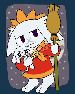 accessory anthro barefoot black_eyes bone bow_ribbon broom cat_smile cheek_spots cleaning_tool clothing cosplay crossover_cosplay facial_scar feet female female_anthro floppy_ears fur hair hair_accessory hair_bow hair_ribbon half-closed_eyes holding_broom holding_cleaning_tool holding_object holding_plushie looking_at_viewer moon mouth_closed narrowed_eyes nose_scar orange_hair_bow orange_scarf plushie red_clothing red_robe ribbons robe scar scarf simple_background skull snow solo white_body white_fur white_hair x_scar plushietoon cave_story ashley_(warioware) sue_sakamoto toroko lagomorph mammal mimiga 2026 4:5 crossover distracting_watermark english_description hi_res portrait watermark
