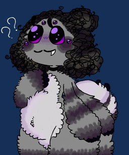 belly black_body black_fur black_hair blush collar collar_only cute_fangs fangs fur grey_body grey_fur hair male multi_arm multi_eye multi_limb nude overweight overweight_male purple_eyes question_mark simple_background slightly_chubby smile tail teeth thick_thighs transparent_background white_body white_fur sosu-the-blue-wolf velley_(beastbeans) arachnid arthropod spider alpha_channel colored digital_drawing_(artwork) digital_media_(artwork)