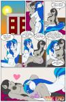 anthro anthrofied bedroom_eyes big_breasts black_nipples blue_hair breast_grab breast_size_difference breasts comic cunnilingus cutie_mark dekomaru dialogue dock_(anatomy) duo earth_pony english_text equid equine eyes_closed female female/female friendship_is_magic fur genitals grey_body grey_fur grey_hair hair half-closed_eyes hand_on_breast hasbro heart_symbol hi_res horn horse mammal my_little_pony mythological_creature mythological_equine mythology narrowed_eyes navel nipples nude octavia_(mlp) oral pony pussy seductive sex sleeping speech_bubble tail text unicorn vaginal vinyl_scratch_(mlp) white_body white_fur