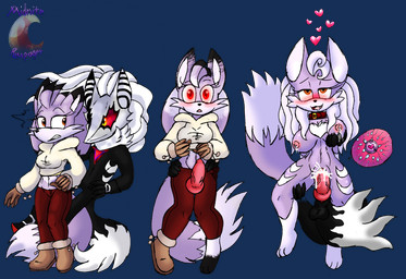 animal_genitalia animal_penis anthro base_one_layout basic_sequence blush bodily_fluids canine_genitalia canine_penis canon_x_oc chest_tuft clothing collar collar_only cum cum_in_vagina cum_inside cumshot disembodied_hand disembodied_penis disembodied_tail drooling duo ejaculation female female_penetrated genital_fluids genitals glowing glowing_eyes groping_from_behind half-closed_eyes heart_symbol impregnation internal knot lactating linear_sequence male male/female male_penetrating male_penetrating_female mask milk milk_leaking mind_control narrowed_eyes nude one_row_layout ovum ovum_with_heart penetration penile penile_penetration penis penis_in_vagina questionable_consent red_eyes saliva sex species_transformation sperm_cell tail tail_coil three_frame_image three_frame_sequence transformation transformation_sequence transformation_through_sex tuft undressing vaginal vaginal_fluids vaginal_penetration midnight_rampager sega sonic_forces sonic_the_hedgehog_(series) fan_character infinite_(sonic) patrice_watkiss_(midnight_rampager) canid canine canis hybrid jackal mammal absurd_res alpha_channel hi_res sequence