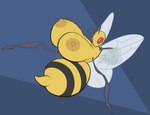 absurd_res antennae_(anatomy) areola arthropod beedrill big_breasts breasts busty_feral female feral generation_1_pokemon hi_res hymenopteran insect insect_wings leptail nintendo nipples non-mammal_nipples pokemon pokemon_(species) red_eyes solo wings yellow_areola yellow_body yellow_nipples