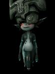 big_penis flaccid genitals gynomorph intersex not_furry penis solo zenu nintendo the_legend_of_zelda twilight_princess midna humanoid twili 2016 3d_(artwork) 3d_animation animated digital_media_(artwork) short_playtime