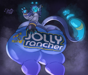 4_fingers ambiguous_gender anthro big_butt biped butt butt_cleavage clothed clothing fingers gesture hand_gesture huge_butt huge_hips huge_thighs hyper hyper_butt hyper_hips hyper_thighs ineffective_clothing looking_back low-angle_view machine open_mouth rear_view simple_background smile solo thick_thighs v_sign wide_hips k1o_gl1x k1o_(k1o_gl1x) alien protogen 2025 digital_media_(artwork) hi_res