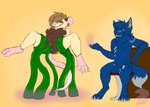 anthro binder_(restraint) double_penetration duo female looking_pleasured magic male male/female penetration restraints summoning tentacles shade_art nitrox canid canine canis mammal murid murine rat rodent wolf noodle_(disambiguation)