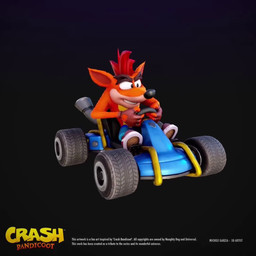 4_fingers anthro arms_bent black_background black_eyes black_nose blue_bottomwear blue_clothing blue_shorts bottomwear brown_clothing brown_eyebrows brown_footwear brown_gloves brown_handwear brown_inner_ear brown_shoes clenched_teeth clothed clothed_anthro clothed_male clothing driving driving_kart eyebrows fingers footwear fur gloves hair handwear head_markings kart light male male_anthro markings mohawk orange_body orange_fur red_hair shirtless_anthro shirtless_male shoes shorts simple_background sitting solo tan_markings teeth text thick_eyebrows title vehicle yellow_body yellow_fur michele_garzia activision crash_bandicoot_(series) crash_team_racing_(series) crash_bandicoot bandicoot mammal marsupial 1:1 2024 3d_(artwork) 3d_animation animated artist_name blender_(artwork) colored digital_media_(artwork) english_description english_text lighting marmoset_toolbag_(artwork) no_sound short_playtime substance_painter_(artwork) turntable_(animation) video